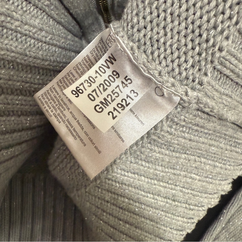 Harley-Davidson Women's Knit Cardigan, size M, light gray - Picture 5 of 10